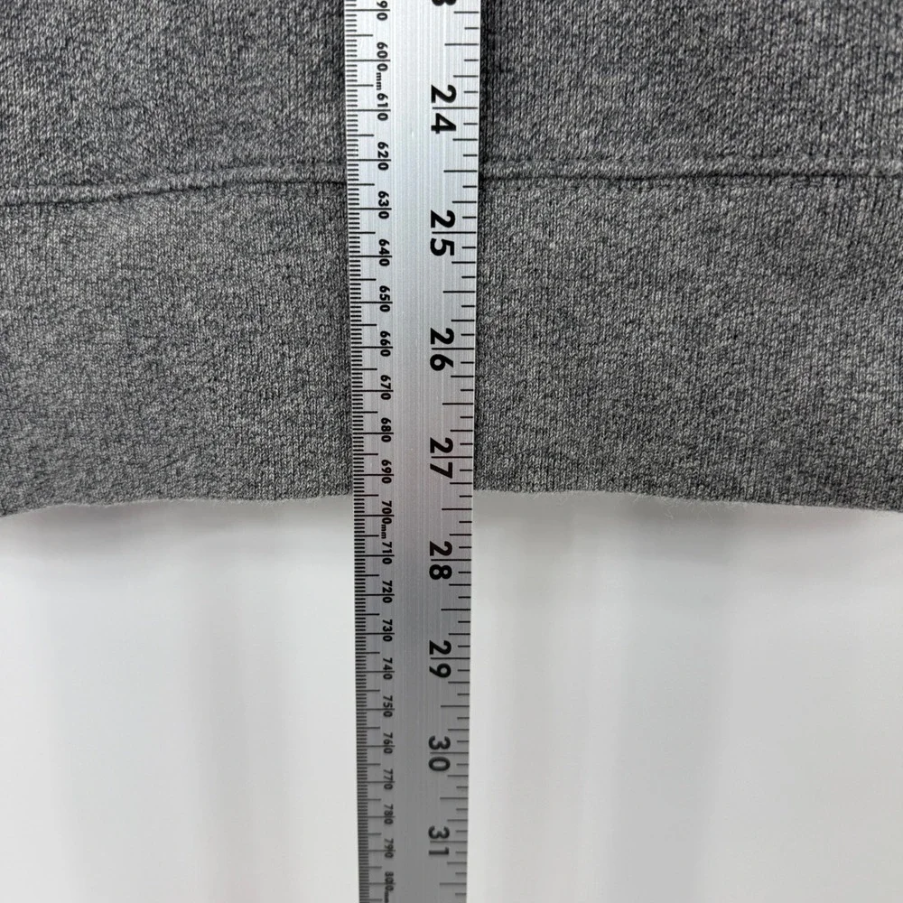Polo Ralph Lauren Mens Gray Cotton Shawl Collar Sweater Purple Pony Size M‎